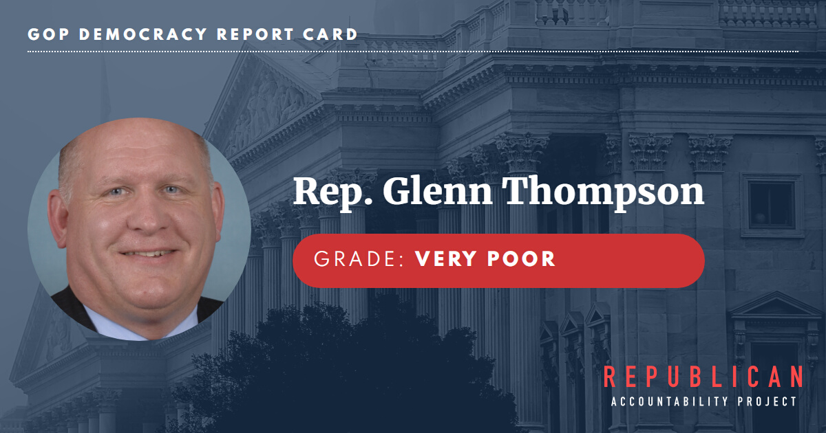 Rep. Glenn Thompson Republican Accountability