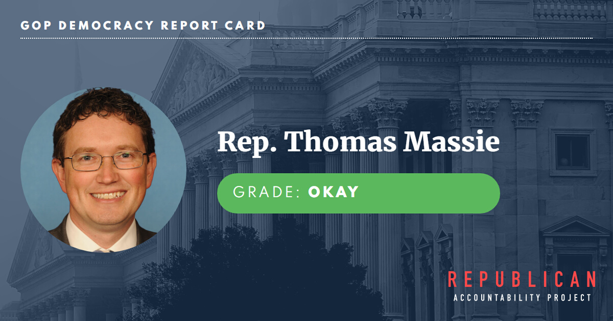 Rep. Thomas Massie - Republican Accountability Project
