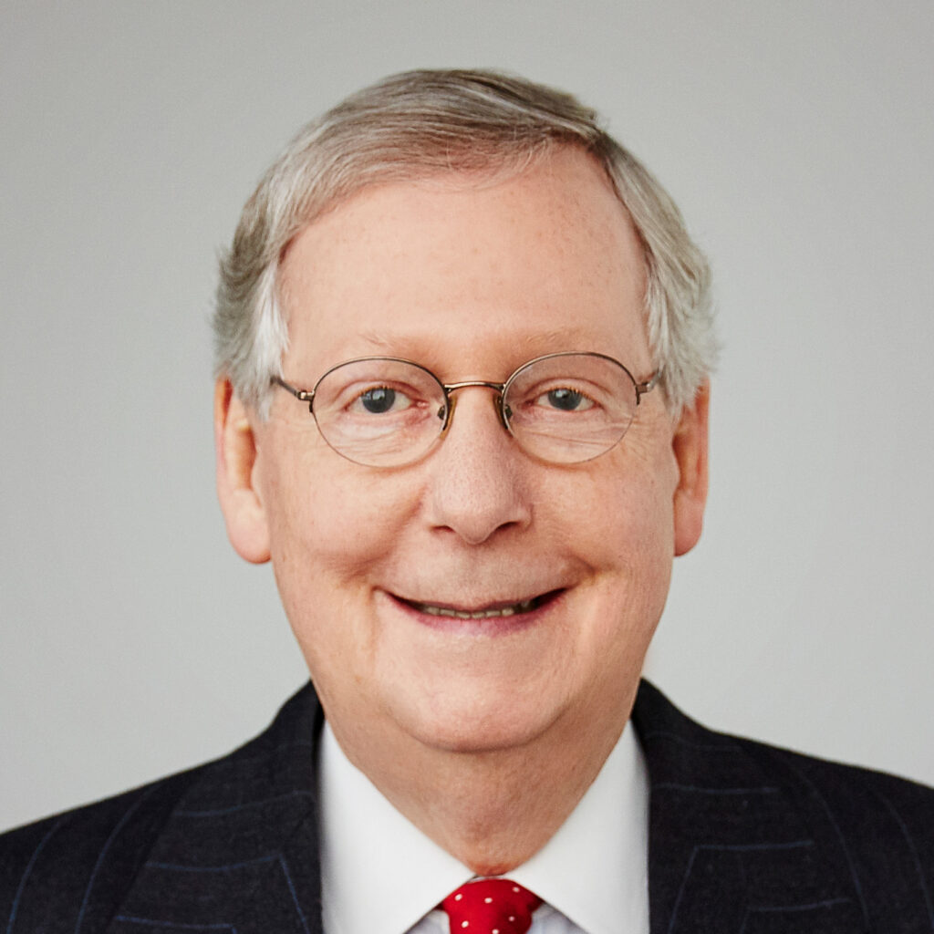 Photo of Senate Minority Leader Mitch McConnell (R-KY)
